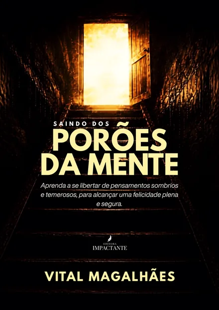 Capa do livro Saindo dos Porões da Mente, de Vital Magalhães, publicado pela Editora Impactante